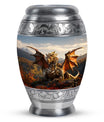 Golden Dragon Cremation Urn for Human Ashes - Large Urn For Mom