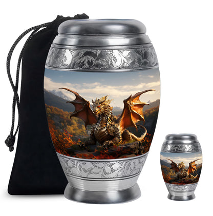 Personalized Beach Cremation Urn for Mom - 10-inch, 200 cu in - Yatskia