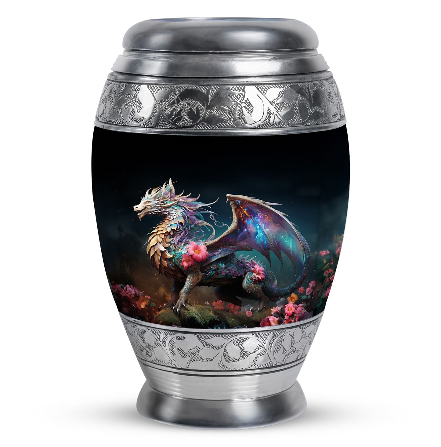 Colorful Dragon Urn For Sale - Dragon Urns Funeral Large Cremation Urns