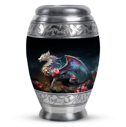 Colorful Dragon Urn For Sale - Dragon Urns Funeral Large Cremation Urns
