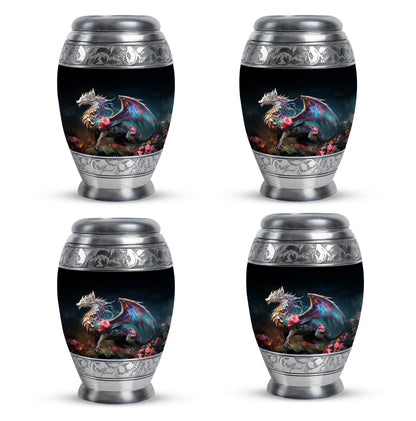 Colorful Dragon Urn For Sale - Dragon Urns Funeral Large Cremation Urns