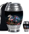 Colorful Dragon Urn For Sale - Dragon Urns Funeral Large Cremation Urns