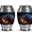 Cosmic Dragon's Roar Urn - Large & Small Cremation Urns For Ashes