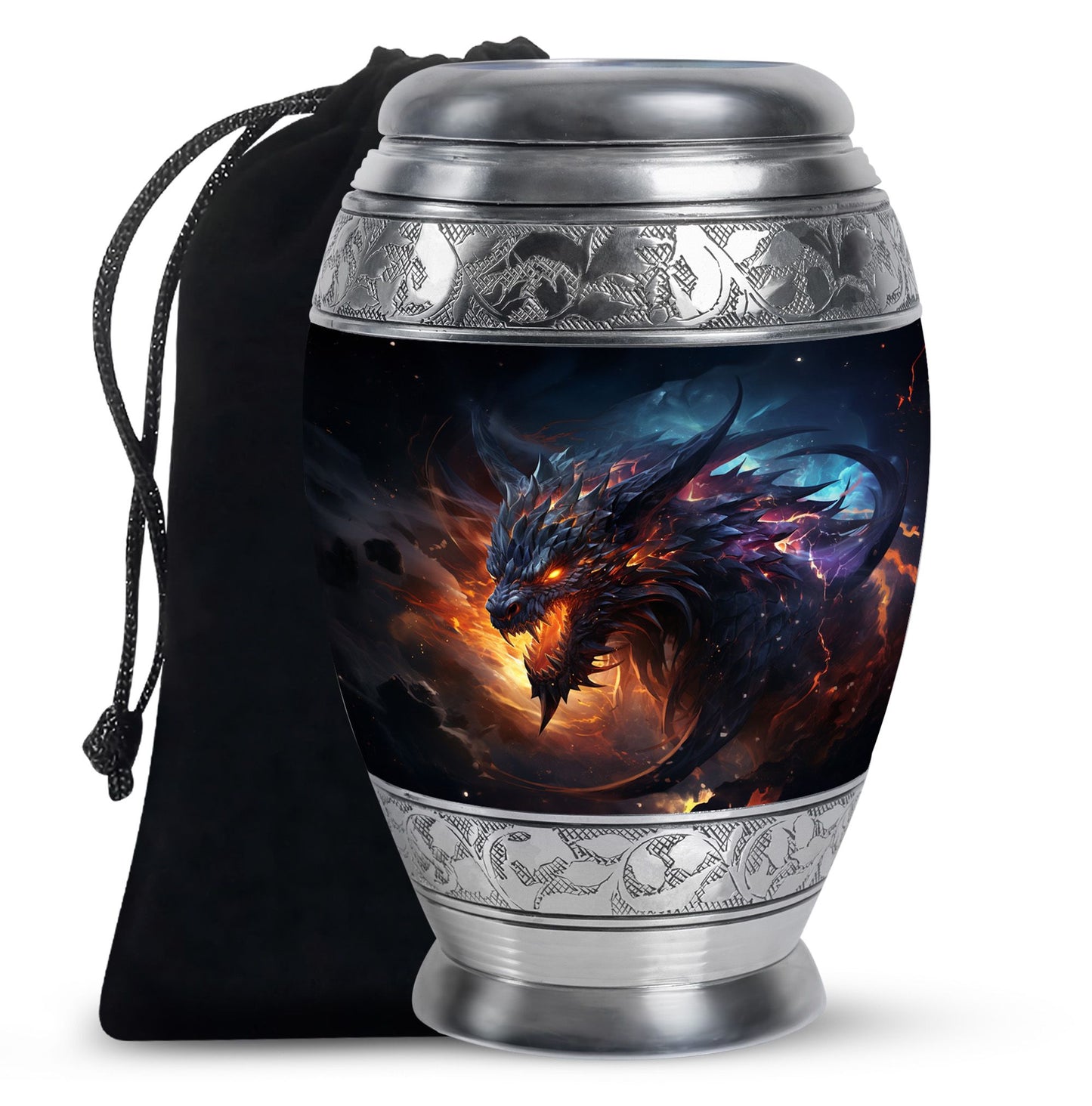 Personalized Beach Keepsake Urn for Human Ashes - 10-inch, 200 cu in - Yatskia