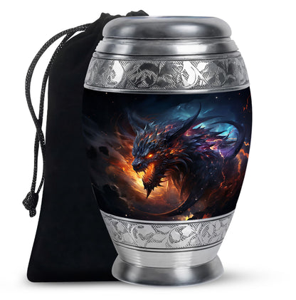 Personalized Beach Keepsake Urn for Human Ashes - 10-inch, 200 cu in - Yatskia