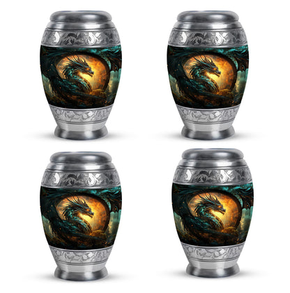 Personalized Beach Cremation Urn for Adult - 10-inch, 200 cu in - Yatskia