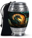 Dragon Fire Cremation Urn for Human Ashes - Burial Urns For Adult