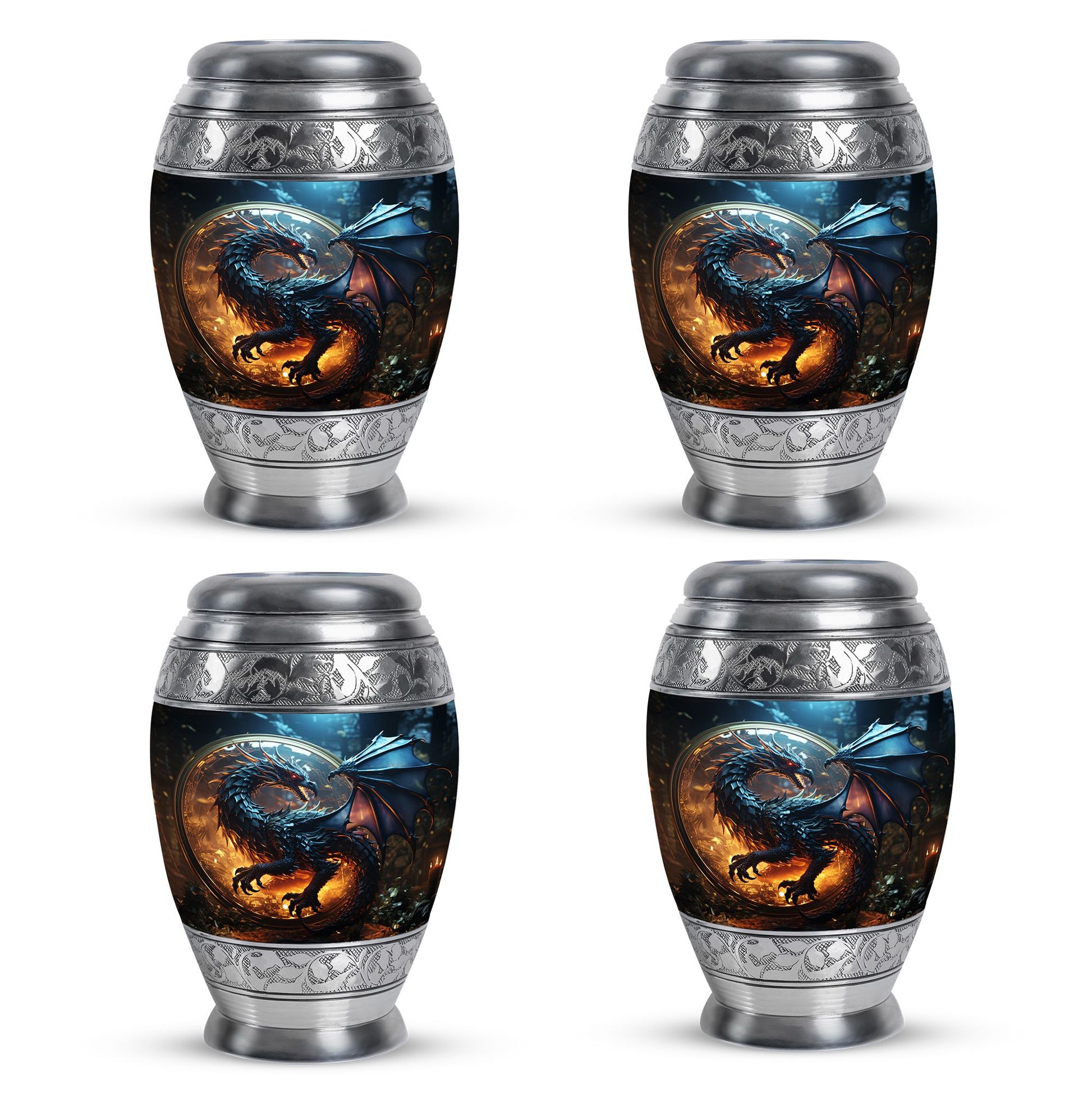 Dragon Memorial Urn - Dragon Urns Funeral Large Cremation Urns