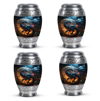 Personalized Beach Cremation Urn for Human Ashes - 10-inch, 200 cu in - Yatskia
