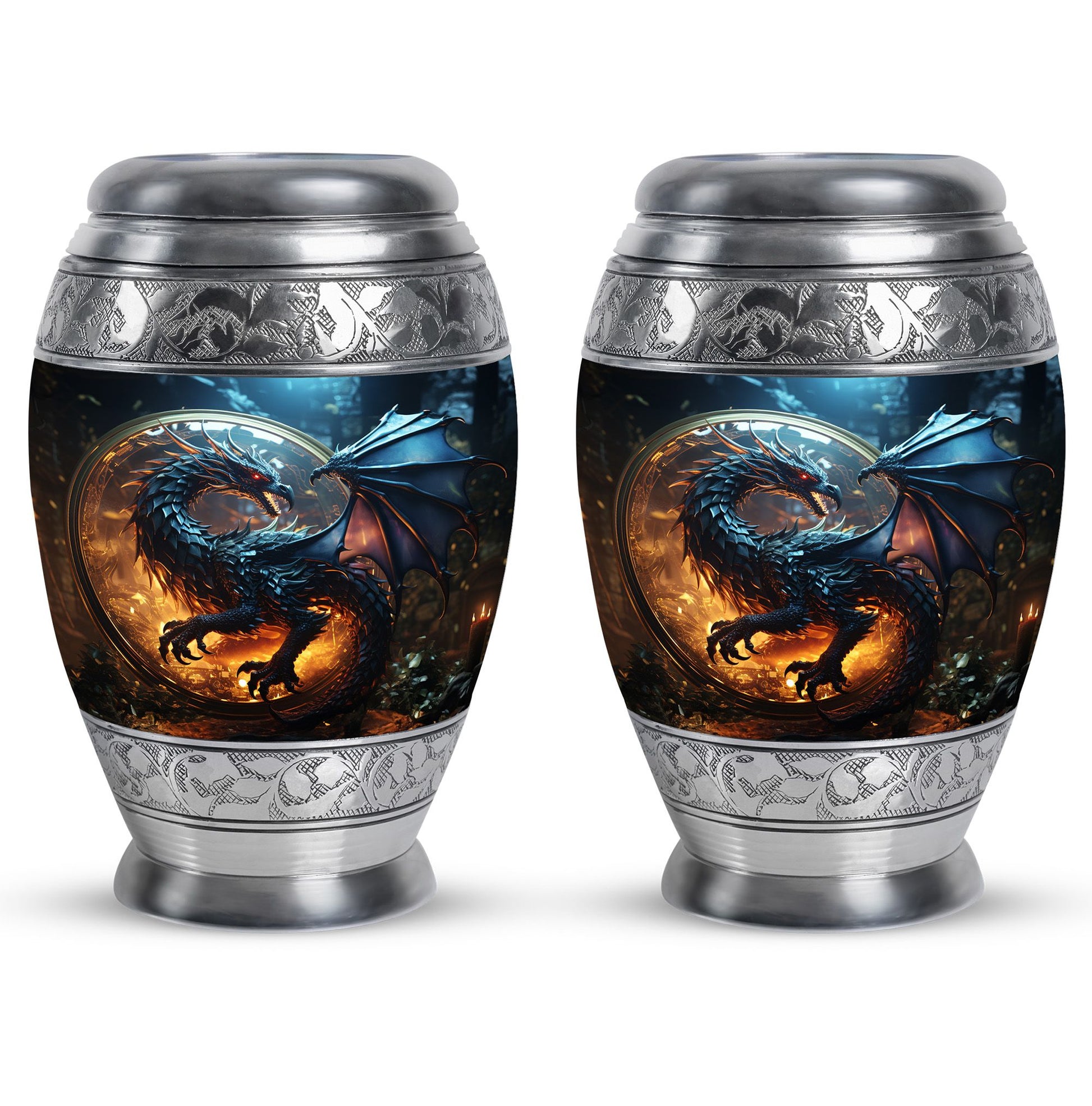 Dragon Memorial Urn - Dragon Urns Funeral Large Cremation Urns