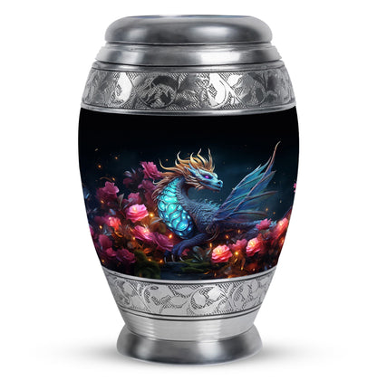Personalized Beach Cremation Urn for Human Ashes - 10-inch, 200 cu in - Yatskia