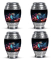 Dragon Moonlit Roses Urn - Dragon Urns Funeral Large  Urns