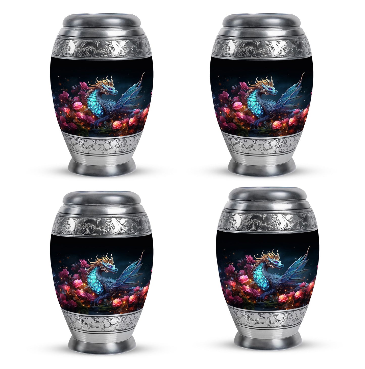 Personalized Beach Cremation Urn for Human Ashes - 10-inch, 200 cu in - Yatskia