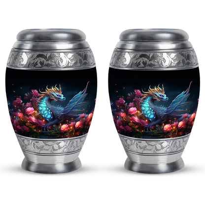 Personalized Beach Cremation Urn for Human Ashes - 10-inch, 200 cu in - Yatskia