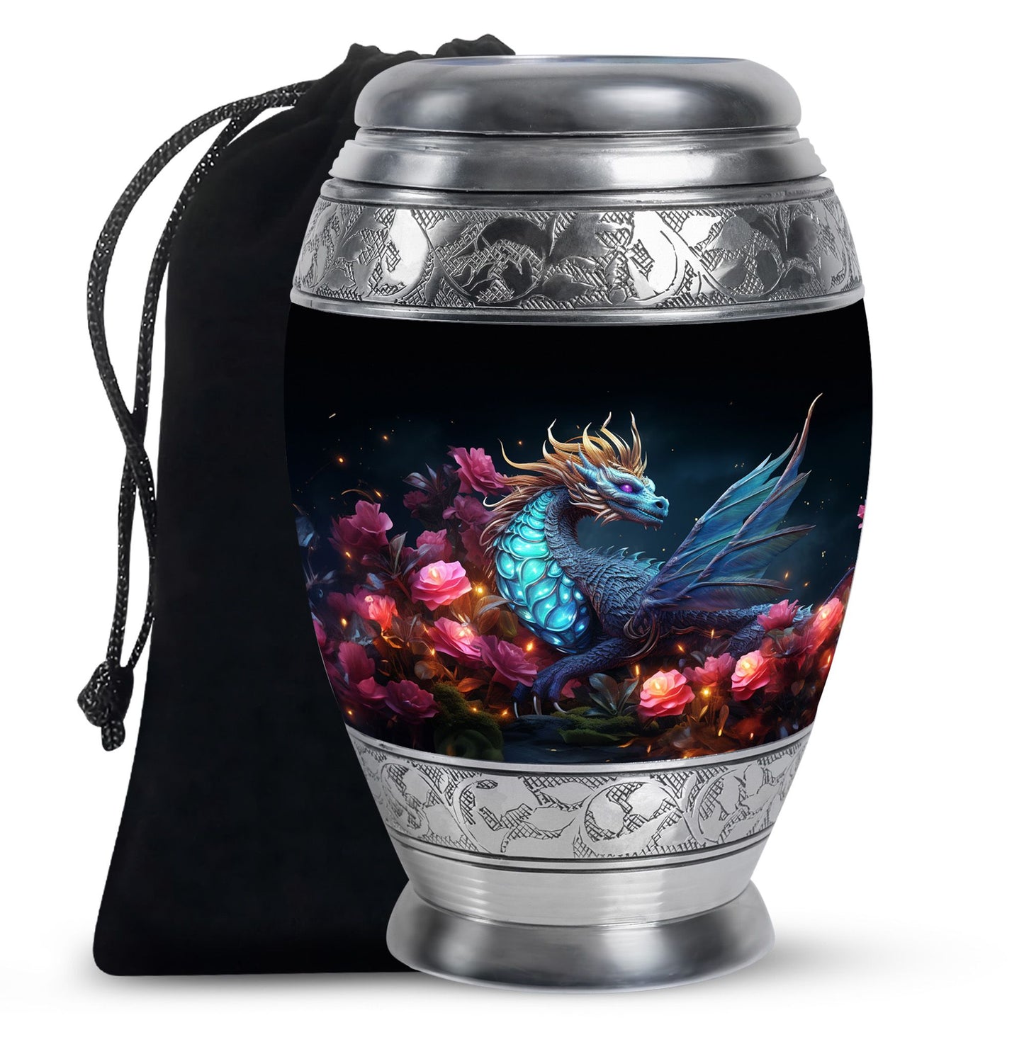 Personalized Beach Cremation Urn for Human Ashes - 10-inch, 200 cu in - Yatskia