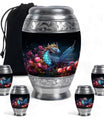Dragon Moonlit Roses Urn - Dragon Urns Funeral Large  Urns