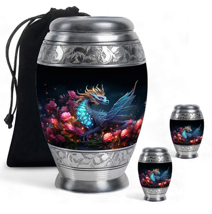 Personalized Beach Cremation Urn for Human Ashes - 10-inch, 200 cu in - Yatskia