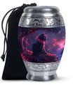 Black Cat Cremation Urn for Adult Ashes - Mystical Ashes Memorial Keepsake