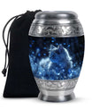 Cat Cremation Urn for Human Ashes – Blue Funeral Urns For Women