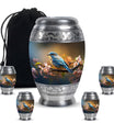 Spring Blossom - Bird Urns Funeral Large Cremation Urns For Ashes