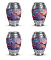 Flamingo Love Cremation Urn for Human Ashes - Cremation Urns For Adult