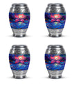 Vibrant Flamingo Fantasy - Bird Urns Funeral Large Cremation Urns