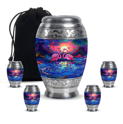 Personalized Bird Cremation Urn for Human Ashes - 10-inch, 200 cu in - Yatskia