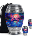 Vibrant Flamingo Fantasy - Bird Urns Funeral Large Cremation Urns