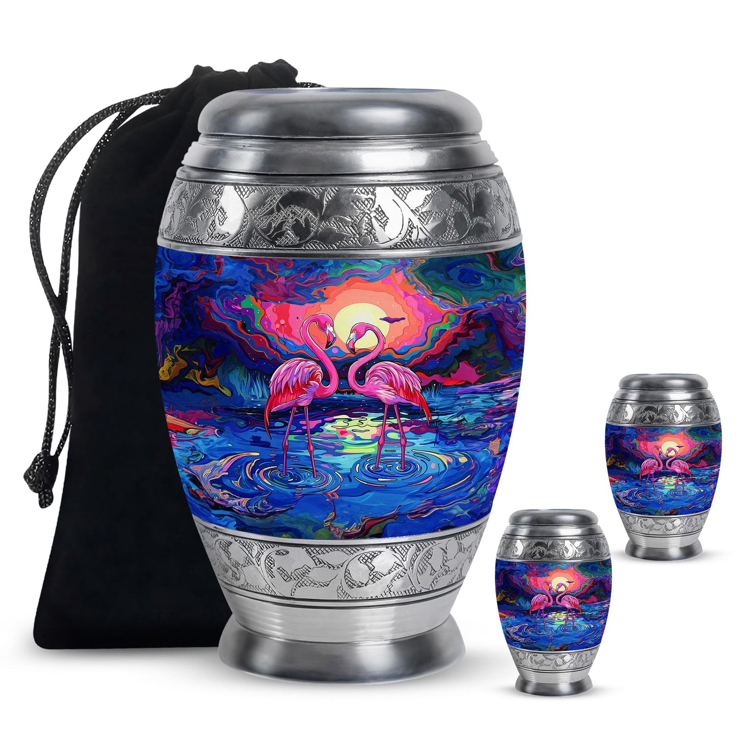 Personalized Bird Cremation Urn for Human Ashes - 10-inch, 200 cu in - Yatskia