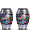 Pink Flamingo Cremation Urn for Human Ashes For Adult Mom and Dad