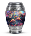 Vibrant Flamingo Pair Cremation Urn for Human Ashes - Funeral Urns For Adult