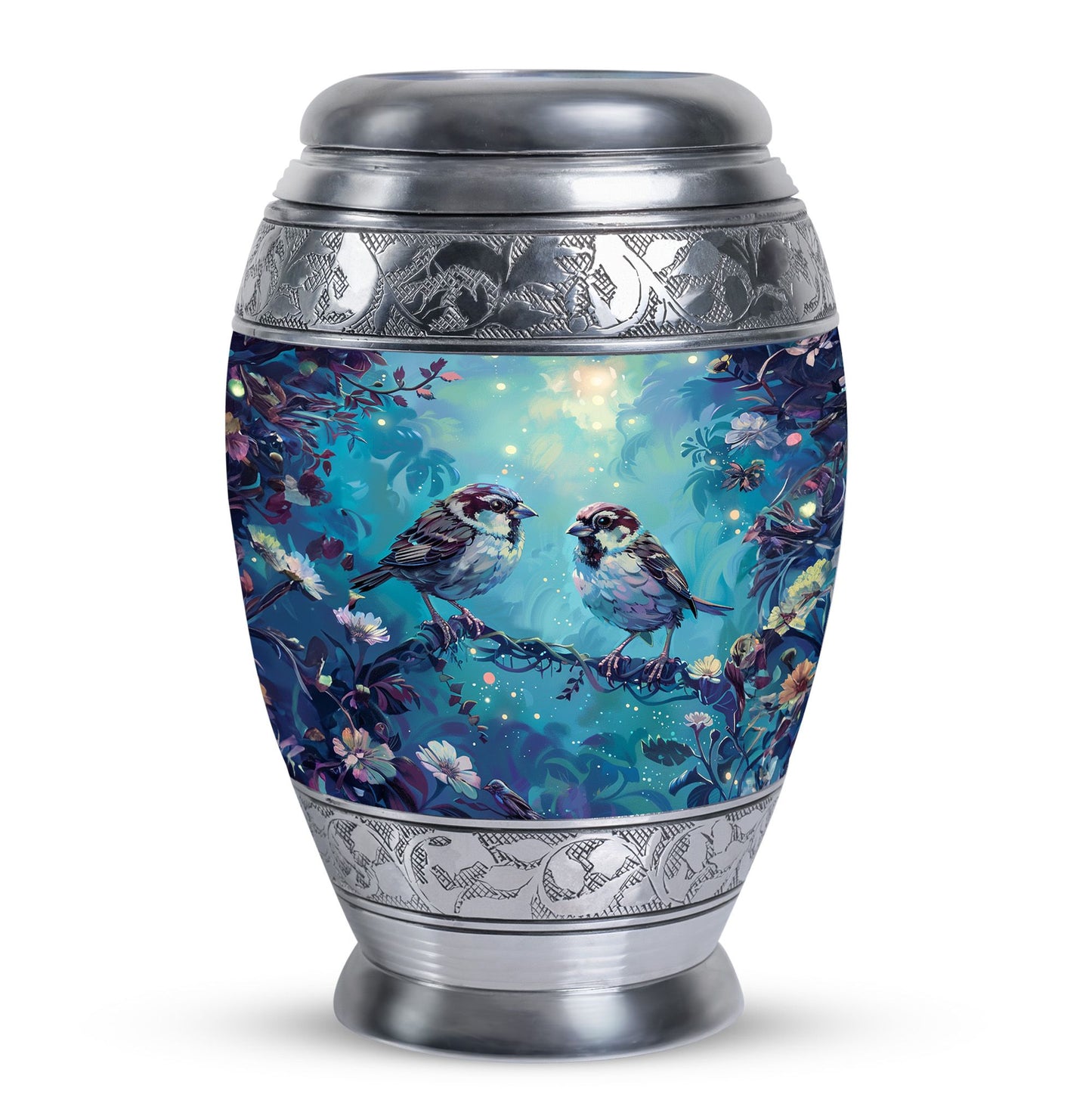 Personalized Bird Cremation Urn for Adults - 10-inch, 200 cu in - Yatskia
