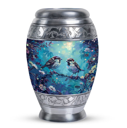 Personalized Bird Cremation Urn for Adults - 10-inch, 200 cu in - Yatskia