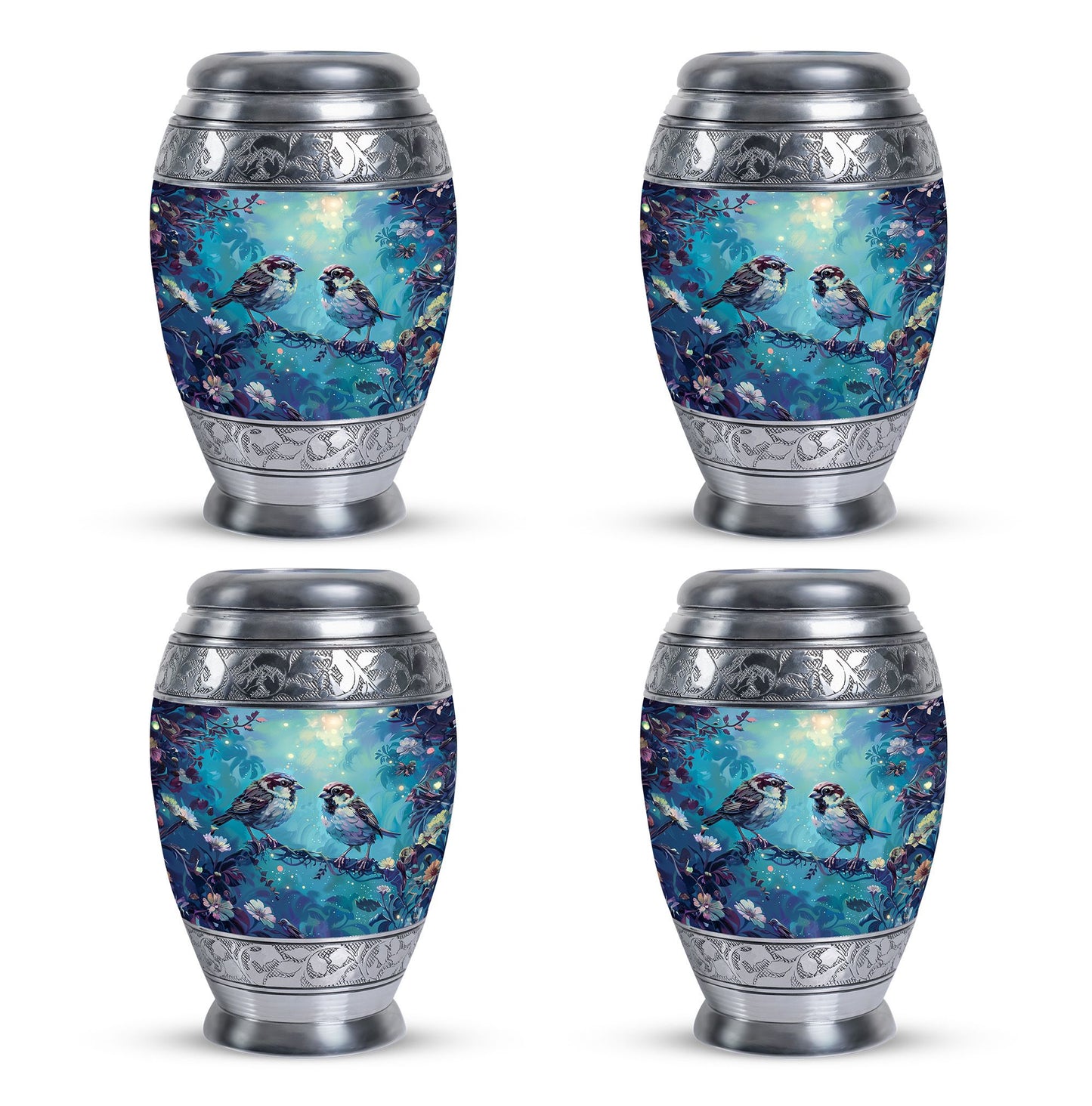Personalized Bird Cremation Urn for Adults - 10-inch, 200 cu in - Yatskia