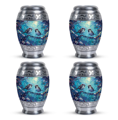 Personalized Bird Cremation Urn for Adults - 10-inch, 200 cu in - Yatskia