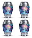 Colorful Birds Cremation Urn for Human Ashes For Mom and Dad