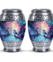Colorful Birds Cremation Urn for Human Ashes For Mom and Dad