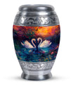 Sunset Swan Cremation Urn for Human Ashes - Urn For Men & Women