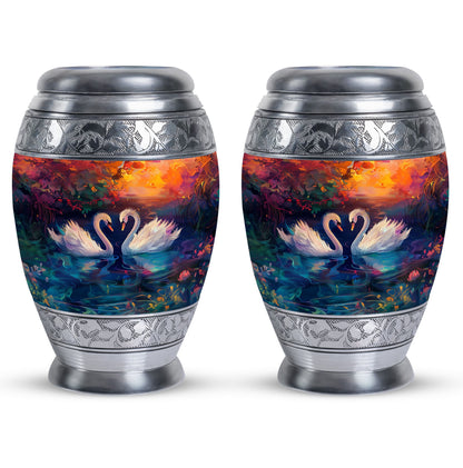 Personalized Bird Cremation Urn for Men & Women - 10-inch, 200 cu in - Yatskia