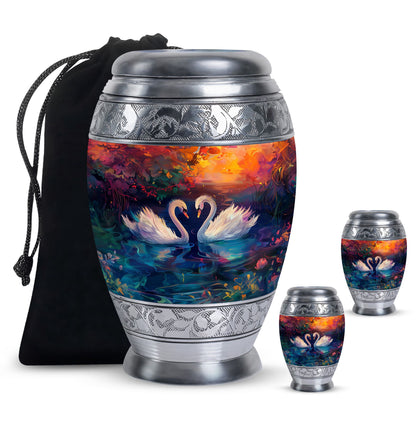Personalized Bird Cremation Urn for Men & Women - 10-inch, 200 cu in - Yatskia