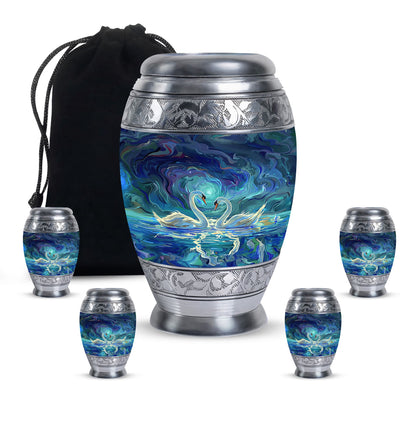 Personalized Bird Cremation Urn for Human Ashes - 10-inch, 200 cu in - Yatskia