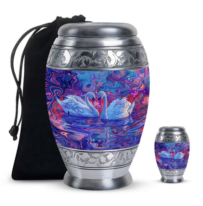 Personalized Bird Keepsake Urn for Human Ashes - 3-inch, 3 cu in - Yatskia