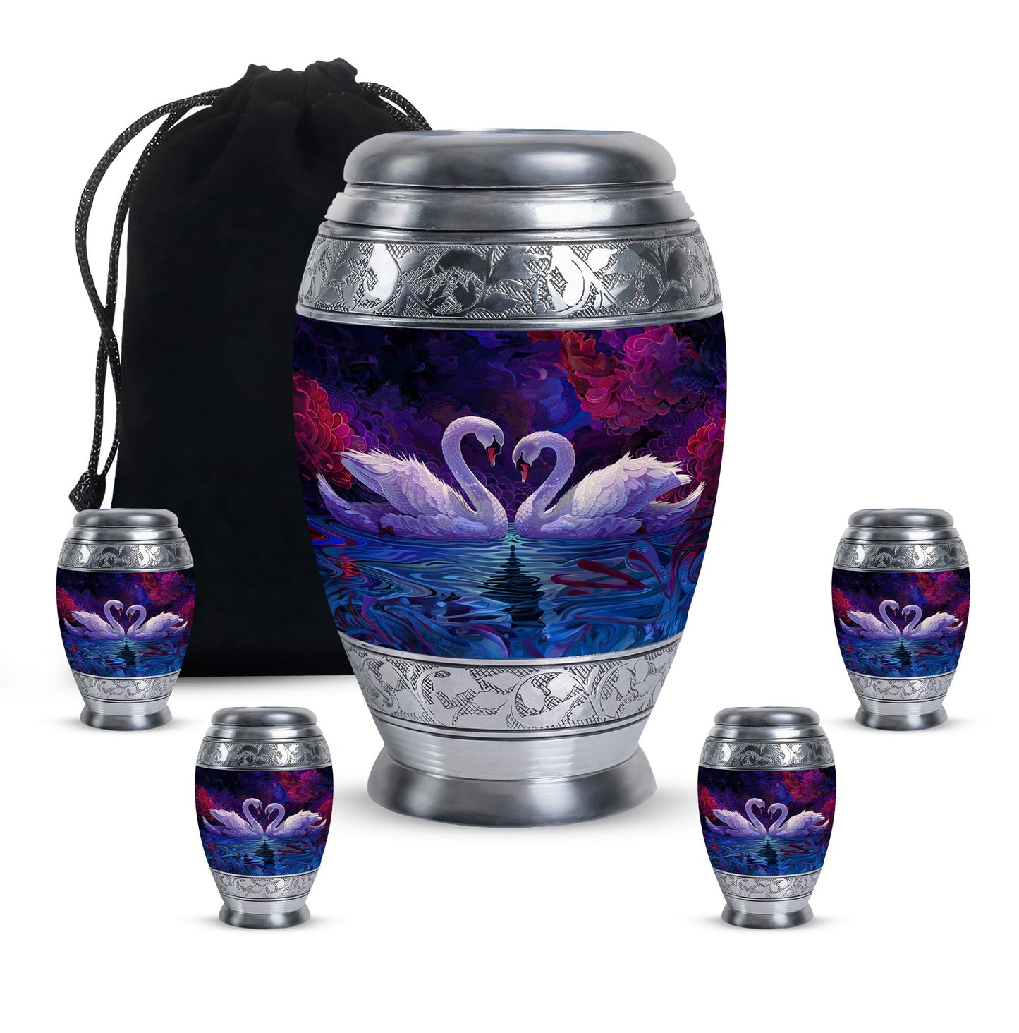 Personalized Bird Cremation Urn for Adult - 10-inch, 200 cu in - Yatskia