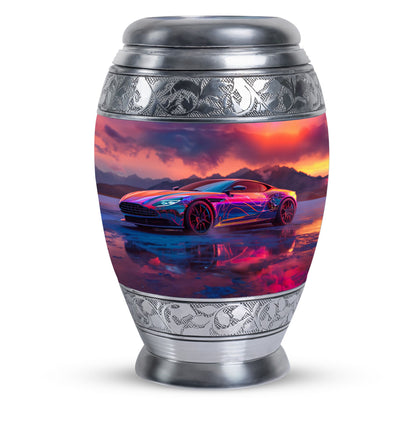 Personalized Car Keepsake Urn for Human Ashes - 10-inch, 200 cu in - Yatskia