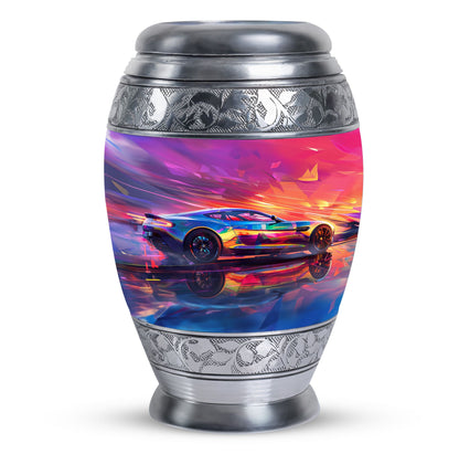Personalized Car Keepsake Urn for Adults - 10-inch, 200 cu in - Yatskia