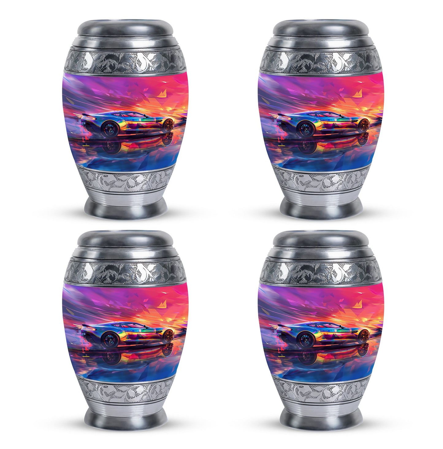 Personalized Car Keepsake Urn for Adults - 10-inch, 200 cu in - Yatskia
