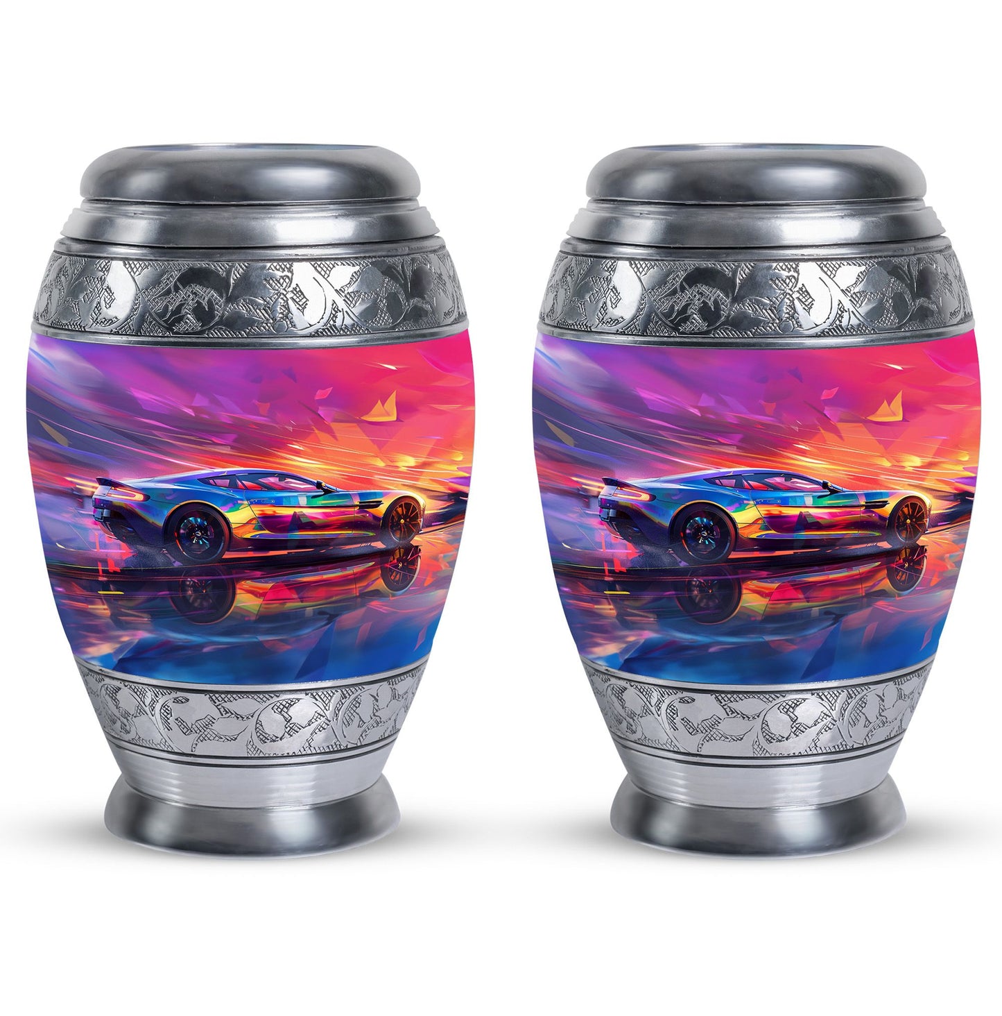 Personalized Car Keepsake Urn for Adults - 10-inch, 200 cu in - Yatskia