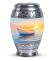 Sunset Boat Urn for Human Ashes - Boat Cremation Urns For Adults
