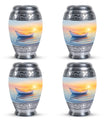 Sunset Boat Urn for Human Ashes - Boat Cremation Urns For Adults