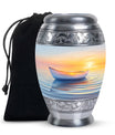 Sunset Boat Urn for Human Ashes - Boat Cremation Urns For Adults